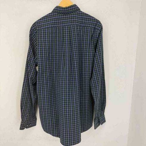 エディーバウアー Eddie Bauer ボタンダウン ロングスリーブ チェックシャツ メンズ JPN:L TALL