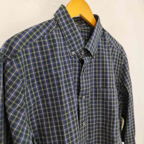 エディーバウアー Eddie Bauer ボタンダウン ロングスリーブ チェックシャツ メンズ JPN:L TALL