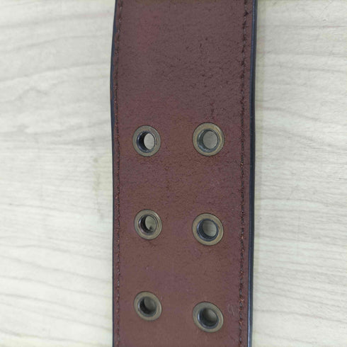 カーハートワークインプログレス Carhartt WIP genuine leather リアルレザー 本革 ロゴ刺繍 ベスト メンズ