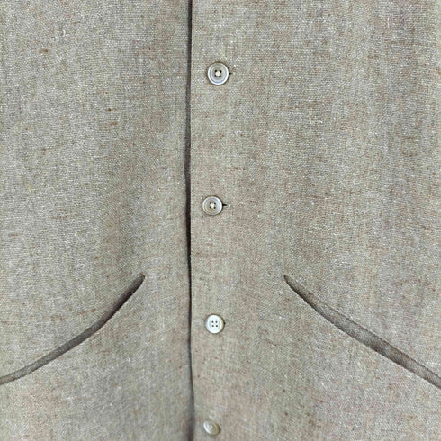 ウール混 シャツ ジャケット メンズ M