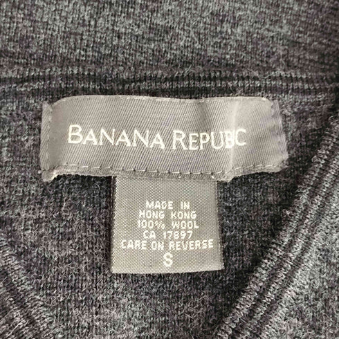 バナナリパブリック BANANA REPUBLIC 00s Vネック ウール 長袖 ニット レディース S
