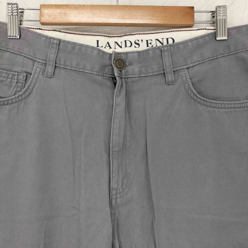 ランズエンド LANDS END テーパード チノ パンツ メンズ 34