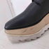 ステラマッカートニー STELLA McCARTNEY エリス ウッドウェッジソール プラットフォームシューズ レディース 37 1/2