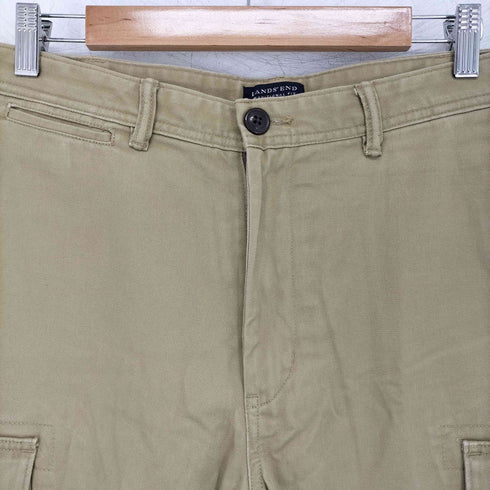 ランズエンド LANDS END TRADITONAL FIT トラディショナル フィット カーゴ パンツ メンズ 34