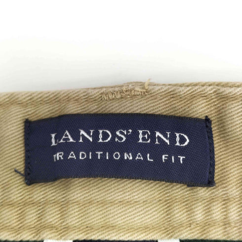 ランズエンド LANDS END TRADITONAL FIT トラディショナル フィット カーゴ パンツ メンズ 34