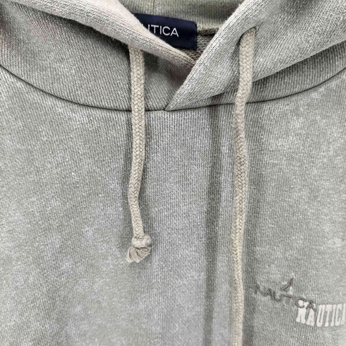 ノーティカ NAUTICA Washed Hidden Logo Sweat ウォッシュド パーカー メンズ JPN:L