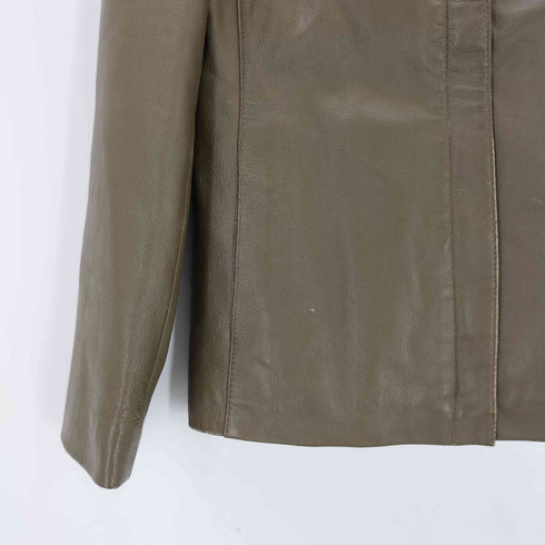First avenue de base ラムレザー フルジップ レザージャケット レディース M-55