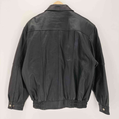 LEATHER 比翼 本革 短丈 レザージャケット メンズ