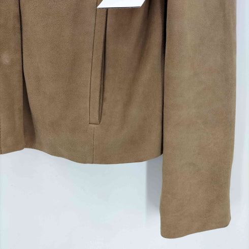 ナノユニバース NANO universe GOAT LEATHER ゴートレザージャケット レディース 38