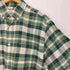 エディーバウアー Eddie Bauer 90s 白タグ タータンチェック ボタンダウン 半袖シャツ メンズ S