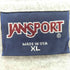 ジャンスポーツ JanSport 90s USA製 フロントプリント クルーネックTシャツ メンズ import:XL