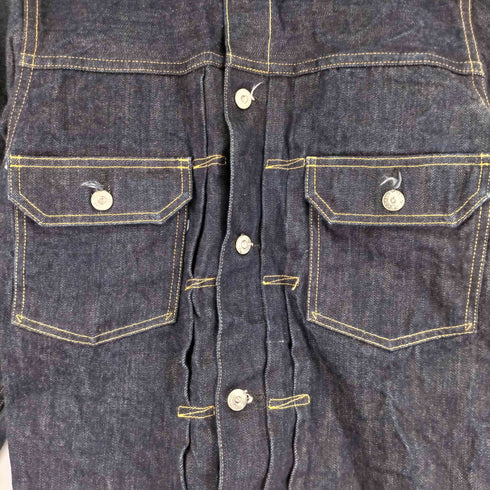 バーガスプラス BURGUS PLUS PURE INDIGO 2nd デニムジャケット メンズ US:38