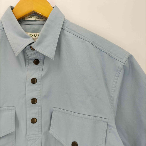 オービス ORVIS 90s ハーフスナップボタン プルオーバー半袖シャツ メンズ import:M