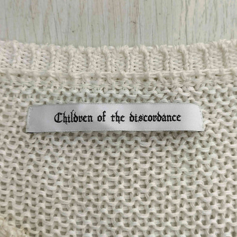 チルドレンオブザディスコーダンス Children of the discordance 5G MESH KNIT FOOTBALL TEE メッシュニットフットボールTシャツ メンズ