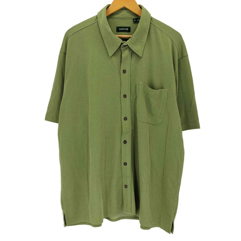 オービス ORVIS 00s テンセル フロントポケット 半袖シャツ メンズ import:XL