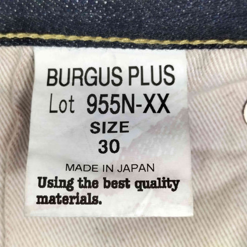 バーガスプラス BURGUS PLUS Natural Indigo Selvedge Jeans - 1955 Model デニムパンツ メンズ US:30-31