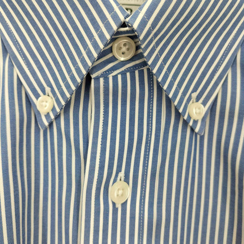 エルエルビーン L.L.Bean WRINKLE RESISTANT ストライプ ボタンダウンシャツ メンズ 15-1/2-34