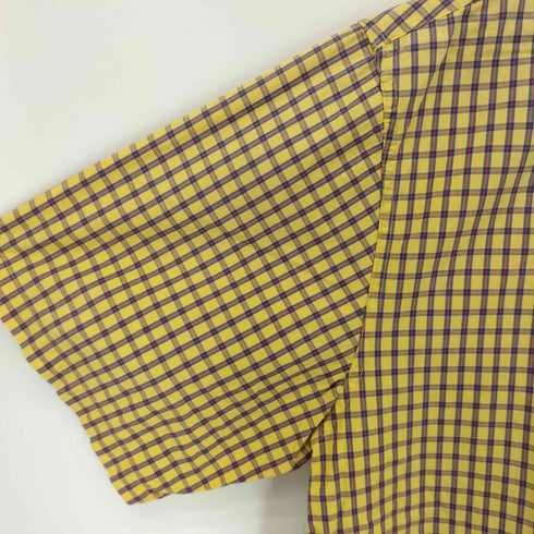 エディーバウアー Eddie Bauer 90s 白タグ 格子柄 S/S BDシャツ メンズ JPN:M
