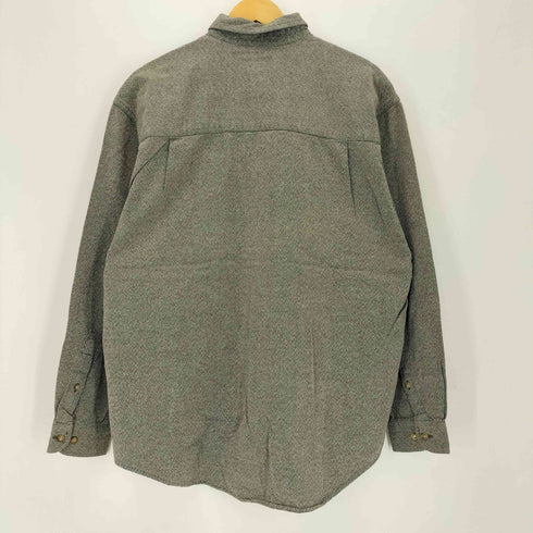 エディーバウアー Eddie Bauer 90s 白タグ メランジュ調 S/S BDシャツ メンズ JPN:M