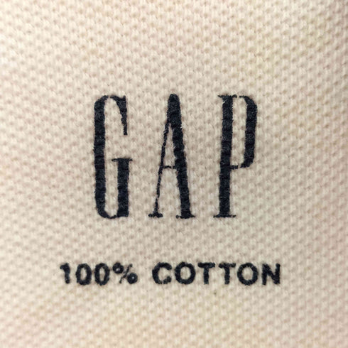 ギャップ Gap 00s OLD オーバー 半袖コットン ポロシャツ メンズ import:L