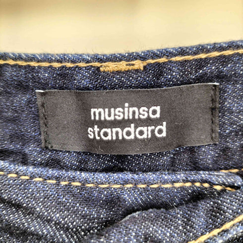musinsa standard ワイドレッグデニムパンツ メンズ 32