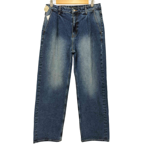 musinsa standard ワイドレッグデニムパンツ メンズ 32