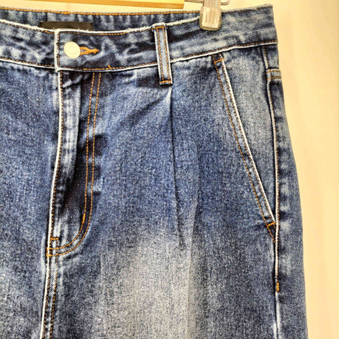 musinsa standard ワイドレッグデニムパンツ メンズ 32