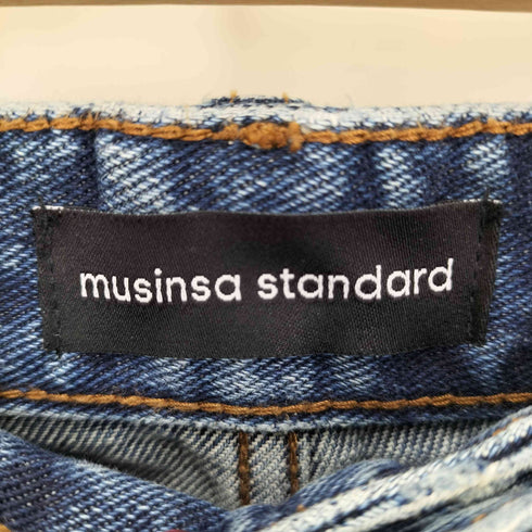 musinsa standard ワイドレッグデニムパンツ メンズ 32