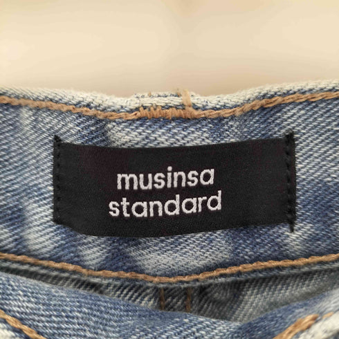 musinsa standard ワイドレッグデニムパンツ メンズ 32