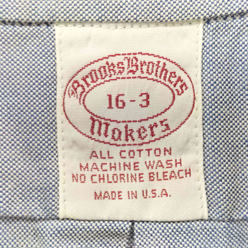 ブルックスブラザーズ BROOKS BROTHERS 80-90s USA製 BDカラー オックスフォードシャツ メンズ 16-3