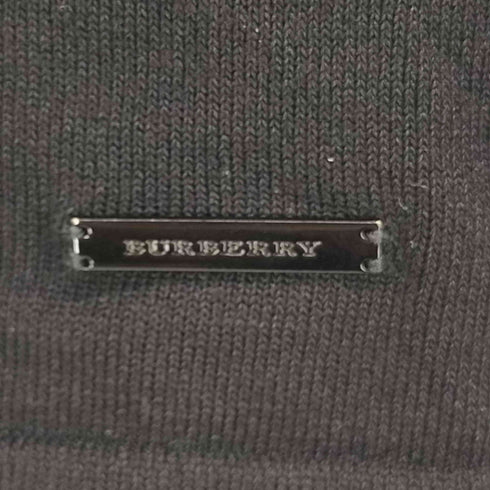 バーバリーロンドン BURBERRY LONDON レーヨン混 プレートロゴ 半袖 ブラウス レディース JPN:1