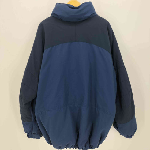 エルエルビーン L.L.Bean 90-00S OUTDOORS ロゴ刺繍 中綿 フーデット ダブルジップ マウンテンジャケット メンズ import:XL