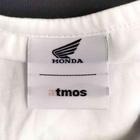 アトモス atmos HONDA pink Racing Over T-shirt WHITE レディース FREE