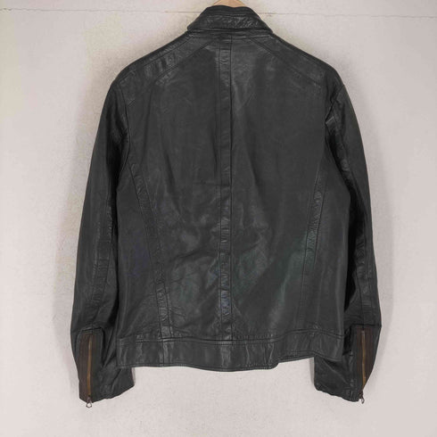 ワイズ Ys 06AW kangourou leather カンガルーレザーシングルライダースジャケット メンズ 2