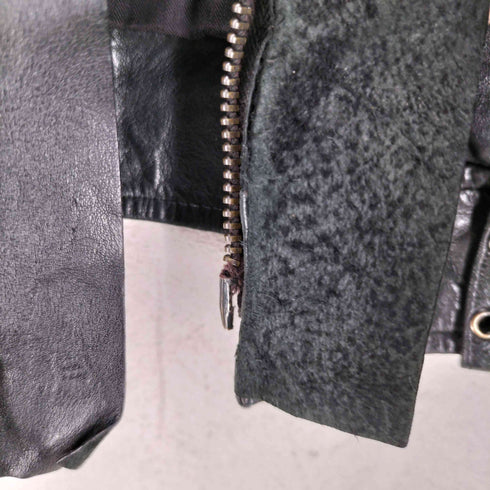 ワイズ Ys 06AW kangourou leather カンガルーレザーシングルライダースジャケット メンズ 2