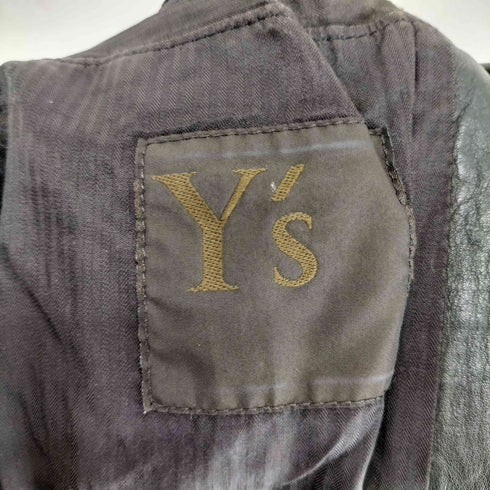 ワイズ Ys 06AW kangourou leather カンガルーレザーシングルライダースジャケット メンズ 2