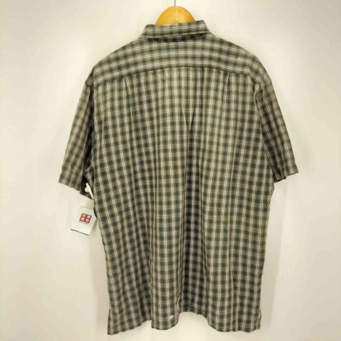ダブルアールエルラルフローレン RRL RALPH LAUREN 90S 三つ星タグ チェック オープンカラー シャツ メンズ import:L