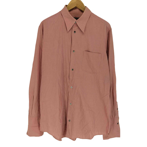ヨウジヤマモトプールオム Yohji Yamamoto POUR HOMME 90S ストライプ レギュラーカラー シャツ メンズ 3
