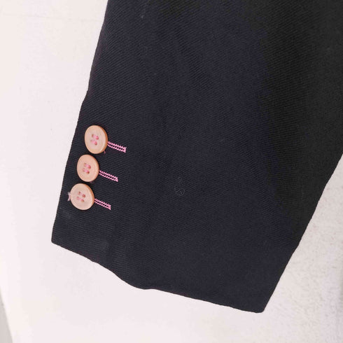 コムデギャルソンオムプリュス COMME des GARCONS HOMME PLUS 05SS AD2004 ピンクパンサー期 1B ウール縮絨 テーラードジャケット メンズ S