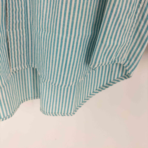 ギャップ Gap クラシックランドリー オックスフォードボタンダウンストライプシャツ メンズ S