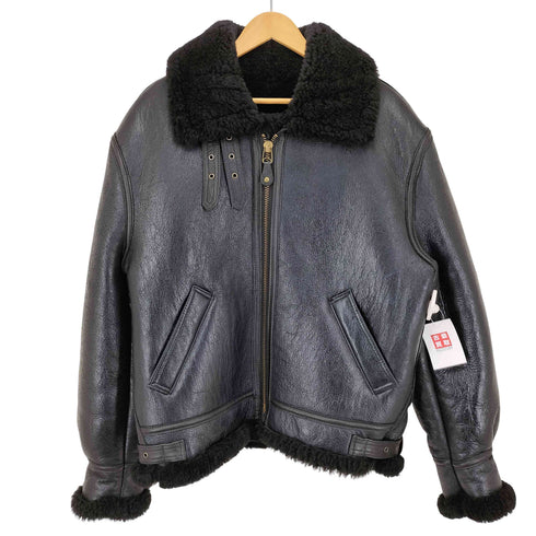 ショットブロス SCHOTT BROS. TYPE B-3 シープスキン ムートン フライト ジャケット メンズ US:40
