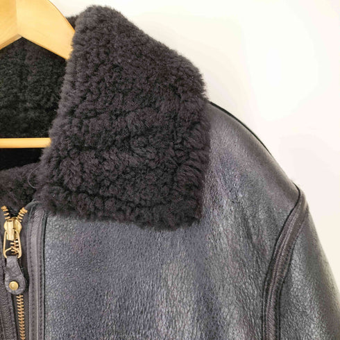 ショットブロス SCHOTT BROS. TYPE B-3 シープスキン ムートン フライト ジャケット メンズ US:40