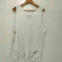 GRANCY グランシー ダメージ デザイン コットン ノースリーブ Tシャツ メンズ JPN:M
