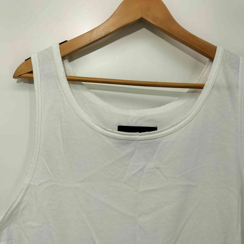 GRANCY グランシー ダメージ デザイン コットン ノースリーブ Tシャツ メンズ JPN:M