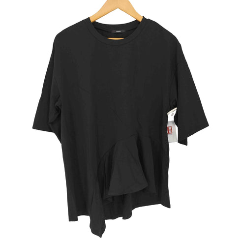 オズモーシス OSMOSIS 切替イレギュラーヘムTシャツ レディース ONE SIZE