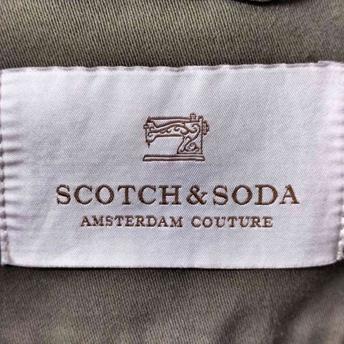 スコッチアンドソーダ SCOTCH&SODA SUN UP 刺繍 パネル 切り替え シャツ メンズ import:L