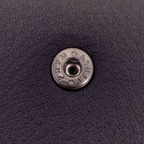 ディスコードヨウジヤマモト discord Yohji Yamamoto スタッズ 三つ折りレザー財布 メンズ