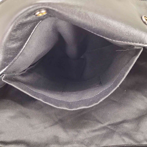 ディスコードヨウジヤマモト discord Yohji Yamamoto INFINITE shoulderインフィニティ レザーショルダーバッグ レディース