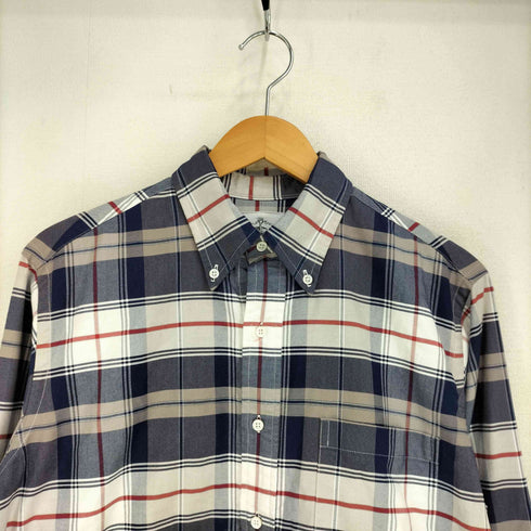 ブラックフリースバイブルックスブラザーズ BLACK FLEECE BY BROOKS BROTHERS オックスフォード ボタンダウン チェック 長袖シャツ メンズ bb1