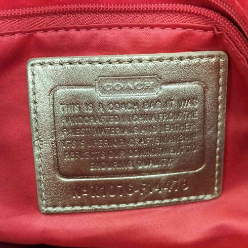 コーチ COACH シグネチャー ヘリテージ ストライプ ミニボストンバッグ レディース